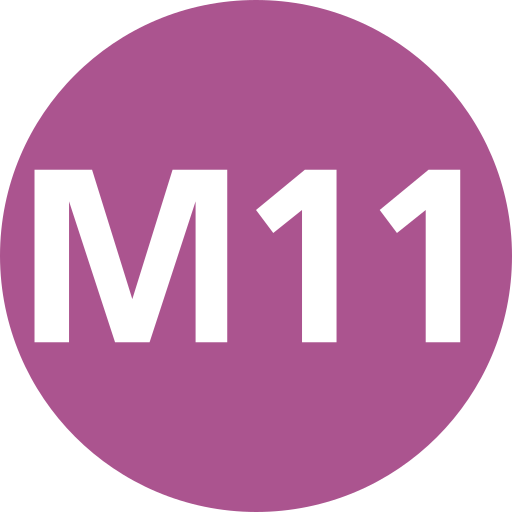 Istanbul Metro M11 Symbol