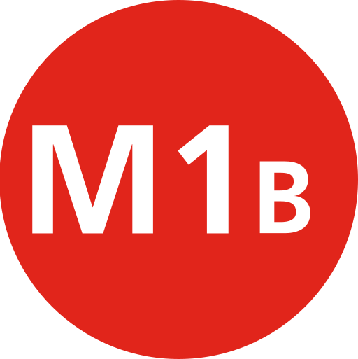 Istanbul Metro M1B Symbol