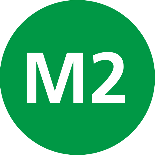 Istanbul Metro M2 Symbol