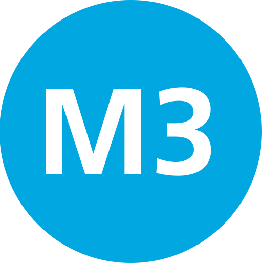 Istanbul Metro M3 Symbol