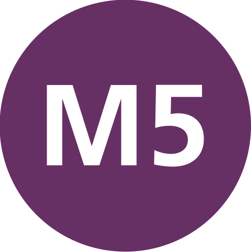 Istanbul Metro M5 Symbol