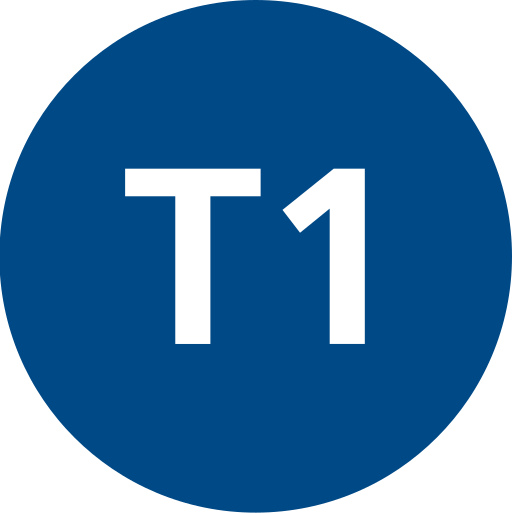 Istanbul Tram T1 Symbol