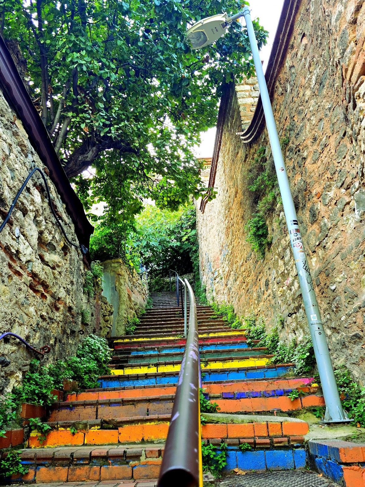 Colorful Stairs