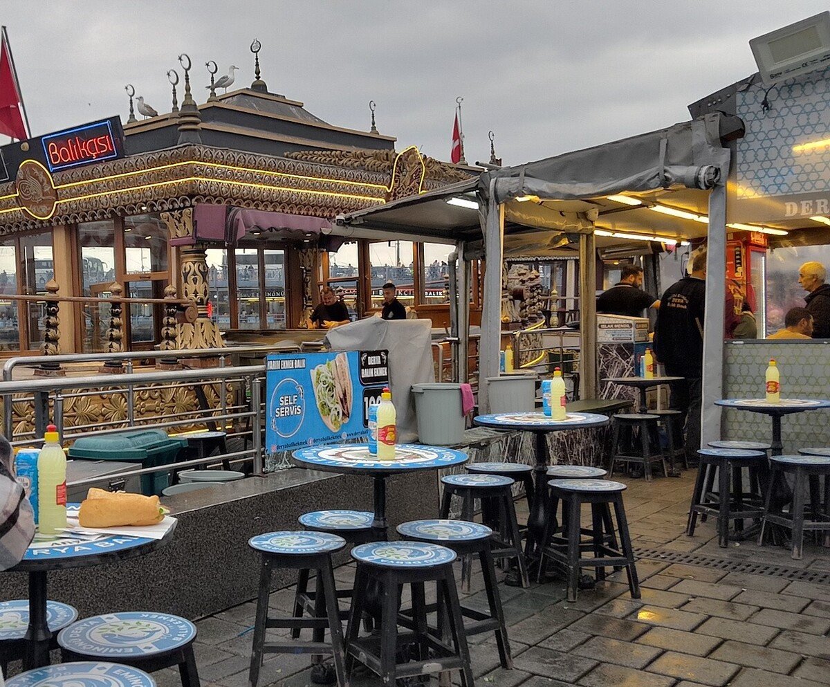 Tarihi Eminönü Derya Balıkçısı 1945