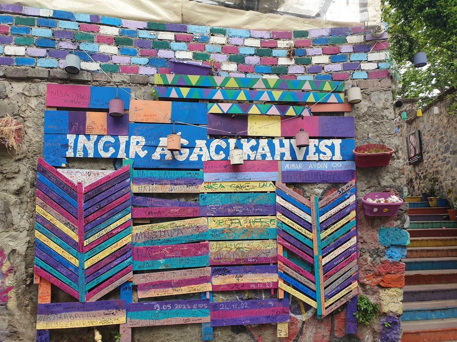 Colorful Stairs