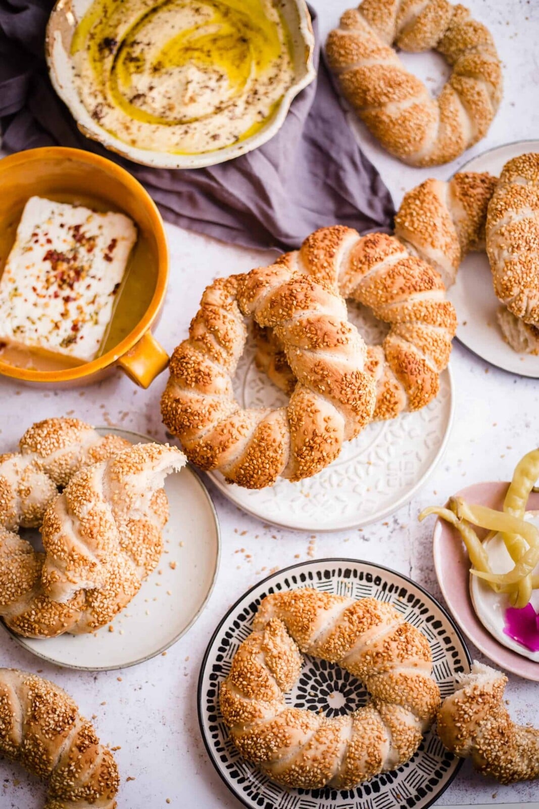 Simit - Turkish bagel-like bread