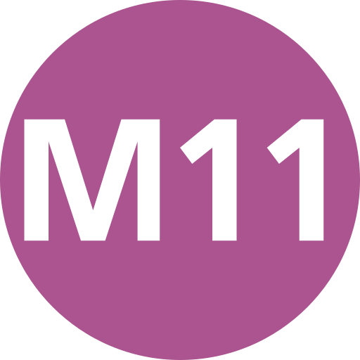 Istanbul Metro M11 Symbol