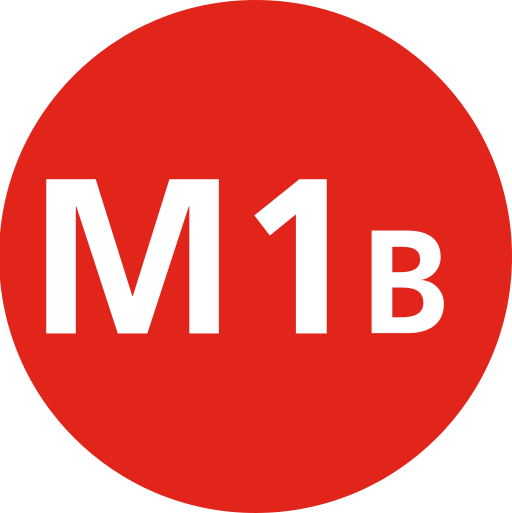 Istanbul Metro M1B Symbol