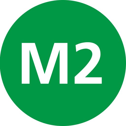 Istanbul Metro M2 Symbol