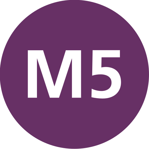 Istanbul Metro M5 Symbol