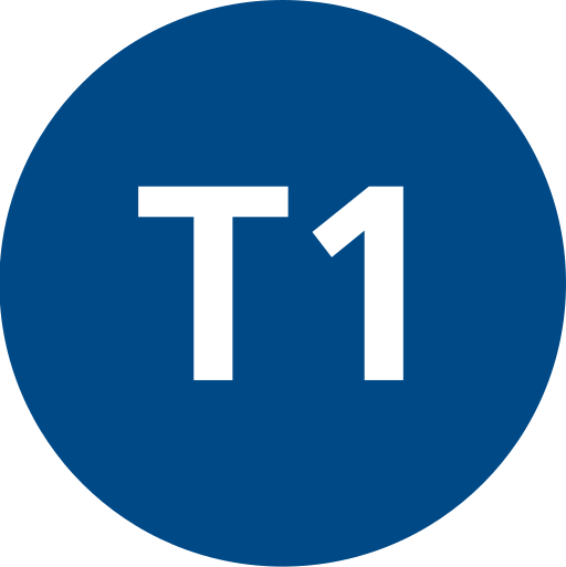 Istanbul Tram T1 Symbol