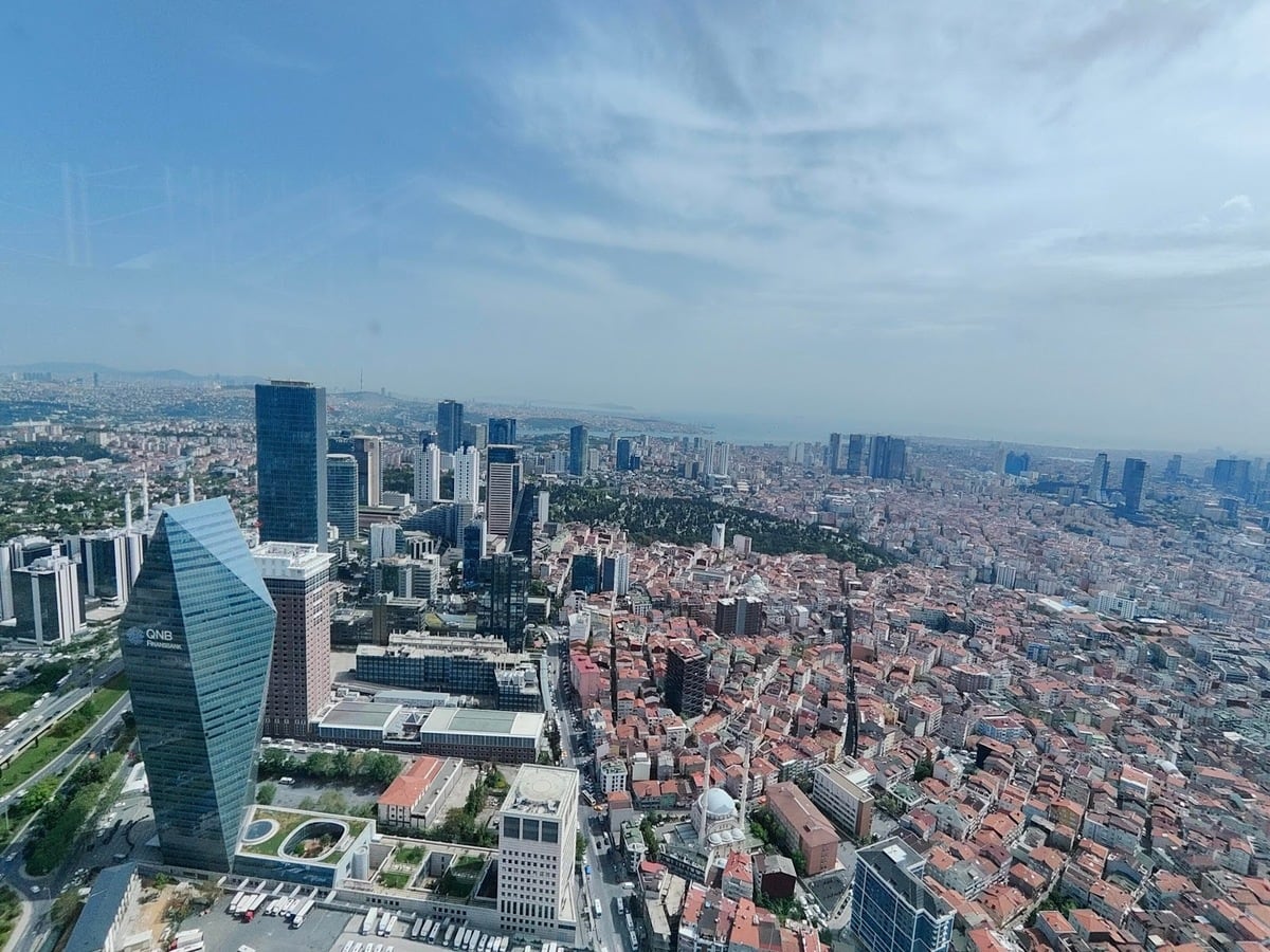 Istanbul Sapphire observation deck