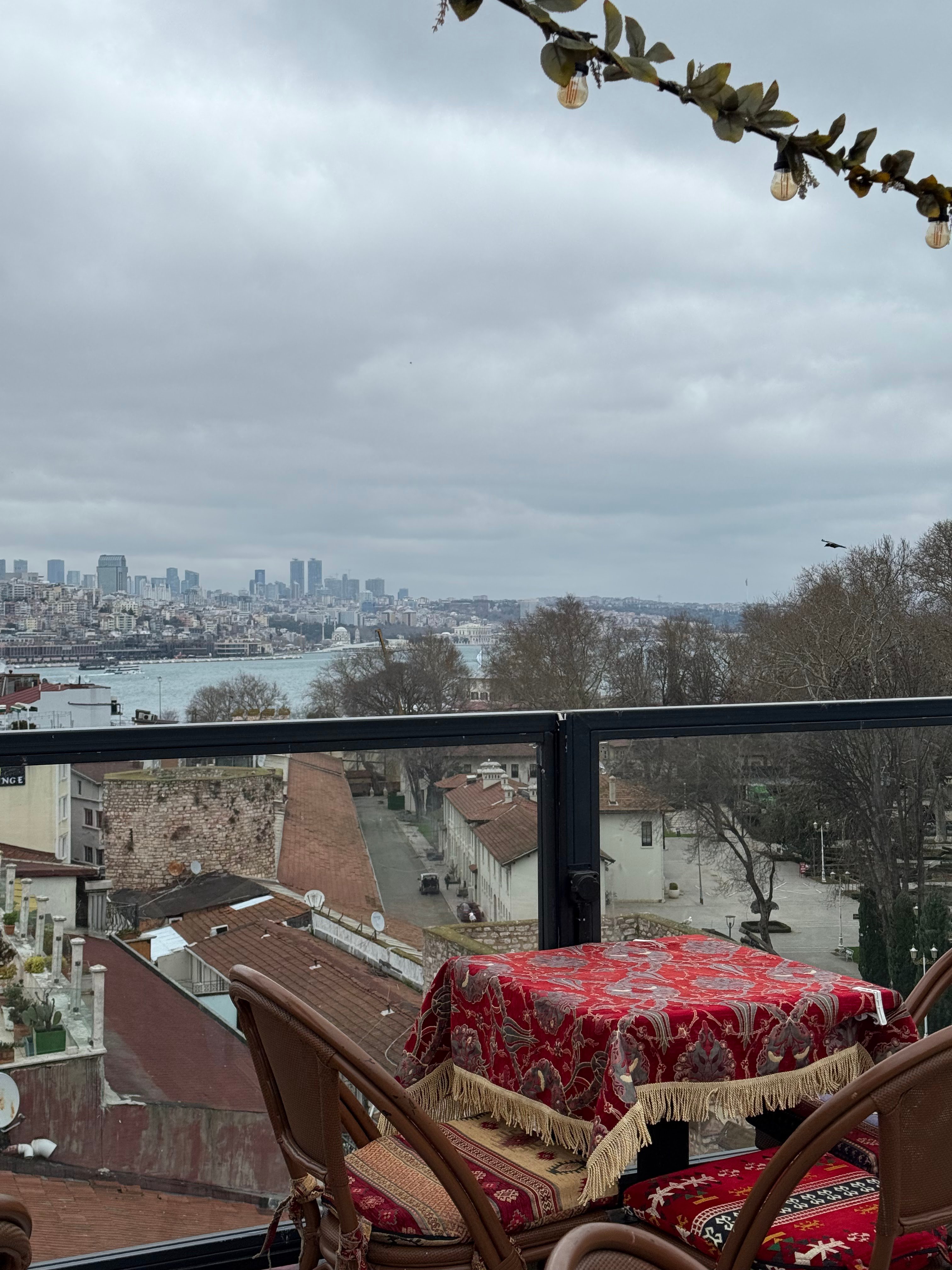 Pleasure terrace roof top restaurant