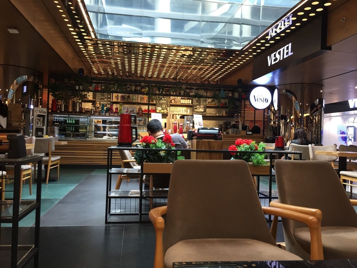 Zorlu Center Kafe Vesto